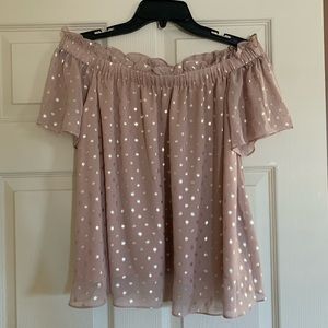 Beautiful tan/gold top